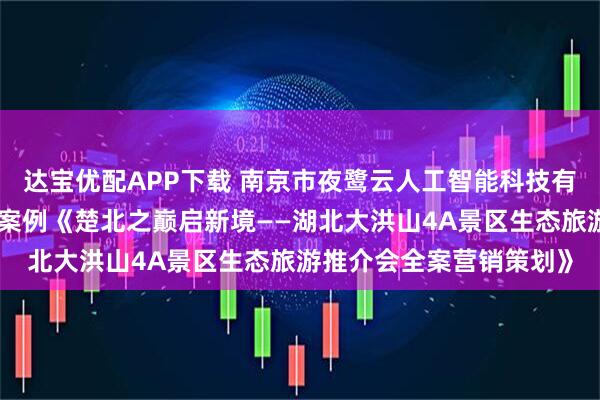达宝优配APP下载 南京市夜鹭云人工智能科技有限公司史杰松营销咨询案例《楚北之巅启新境——湖北大洪山4A景区生态旅游推介会全案营销策划》
